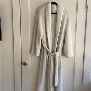 Barefoot Dreams maxi robe off white